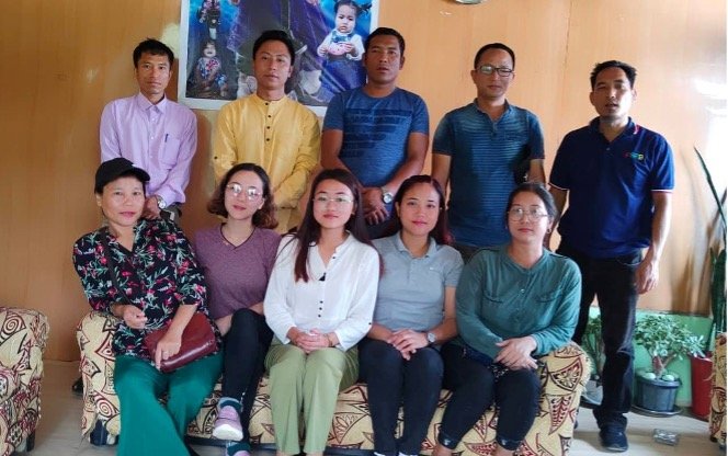Newly appointed teachers, ICA Field Officer and leaders of VLCMR