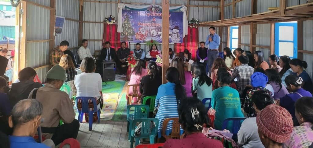Some attendees at Christmas Program
